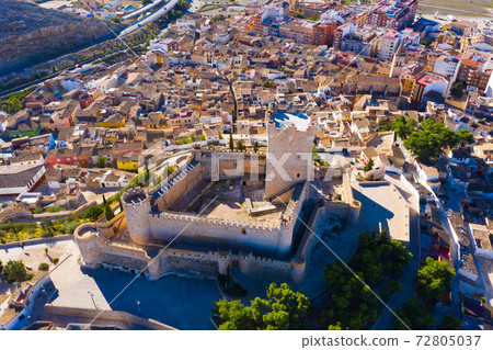 View of Villena cityscape and Atalaya castle View of Villena cityscape and Atalaya castle 72805037