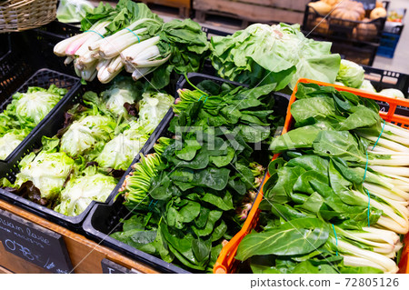 Lettuce, chard and spinach for sale Lettuce, chard and spinach for sale 72805126