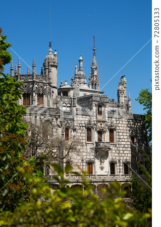 Quinta da Regaleira palace in the municipality of Sintra. Portugal 72805133