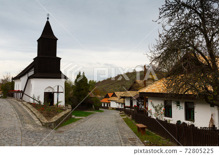 Holloke is traditional village in Hungary Holloke is traditional village in Hungary 72805225
