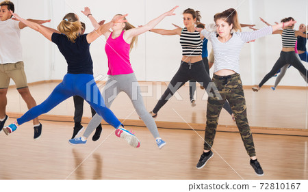 children in dance hall children in dance hall 72810167
