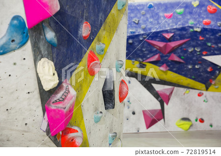 Artificial rock climbing wall for workout indoors Artificial rock climbing wall for workout indoors 72819514