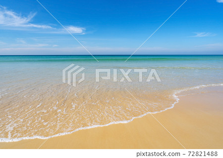 Beach in summer season at karon beach Phuket on December 7,2020 Concept Travel and tour,Empty beach deserted and New normal after covid-19 karon beach is famous tourist destination at Phuket Beach in summer season at karon beach Phuket on December 7,2020 Concept Travel and tour,Empty beach deserted and New normal after covid-19 karon beach is famous tourist destination at Phuket 72821488