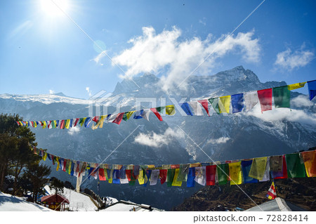 Nepal Himalayas and Tarcho 72828414