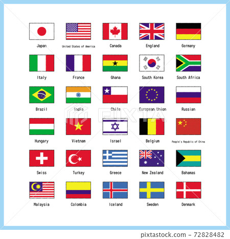 all country name and flag list