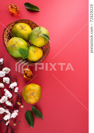 橘子 過年 農曆新年 Tangerine Chinese lunar new year 蜜柑みかん 72829229
