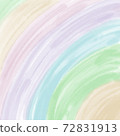 close-up colorful rainbow pastel background on square paper 72831913