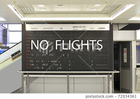 No Flights Board No Flights Board 72834361
