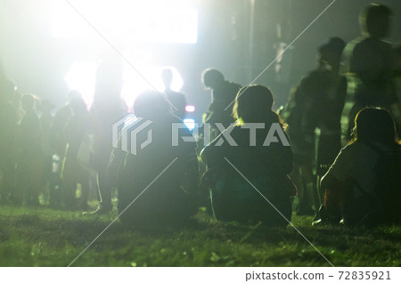 Summer festival outdoor monitor 72835921