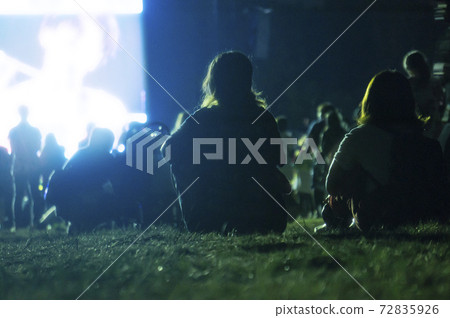 Summer festival outdoor monitor 72835926