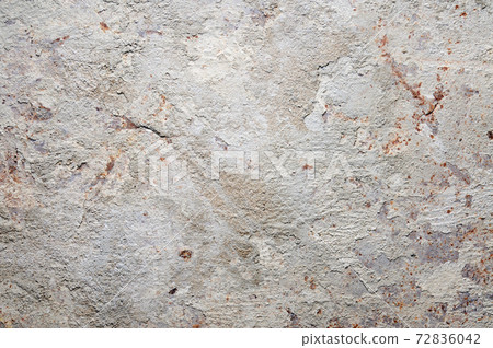 Cement on rusty metal for background 72836042