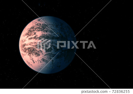 Exoplanet in a far dark space. Elements of this image were furnished by NASA. Exoplanet in a far dark space. Elements of this image were furnished by NASA. 72836255