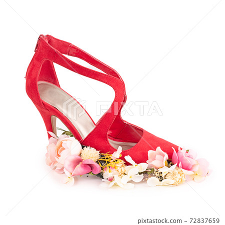 Red spike heel shoe Red spike heel shoe 72837659
