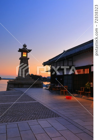 [Hiroshima Prefecture] Tomonoura Nightlight 72838323