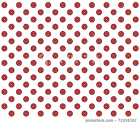 Red polka dots  pattern, holiday colorful background - vector abstract background 72838382