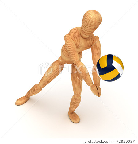Volleyball Player 72839057