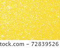 Holographic bright yellow glitter real texture background. 72839526