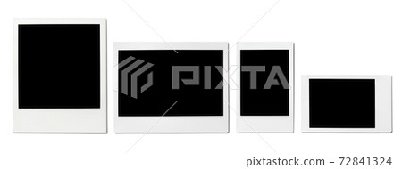 Frames of instant films of various shapes Frames of instant films of various shapes 72841324