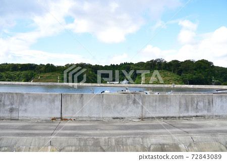 從仙台站到東名站的千石線列車窗口風景 從仙台站到東名站的千石線列車窗口風景 72843089