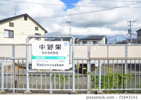 Scenery from the Senseki Line train window from Sendai Station to Tona Station 72843141