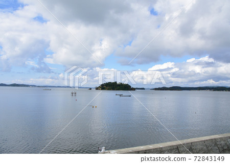 Scenery from the Senseki Line train window from Sendai Station to Tona Station Scenery from the Senseki Line train window from Sendai Station to Tona Station 72843149