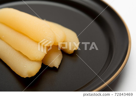 Kazunoko served on a plate Kazunoko served on a plate 72843469