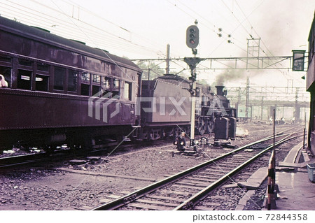 1967 C57 steam locomotive at Ueno Station from Ueno to Narita, Tokyo 72844358