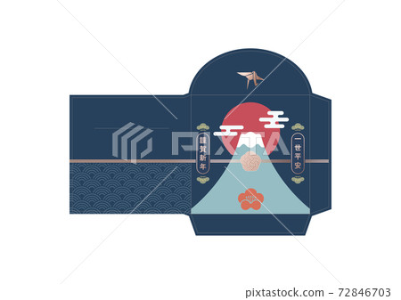 富士山紅包袋 72846703
