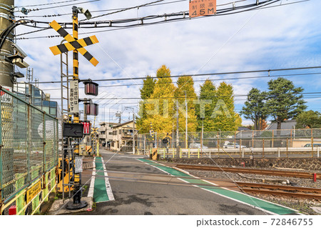 [東京駒mag市]第二個中里過境處，這是駒ome站和田Station站山手線的最後也是唯一的過境處。 72846755