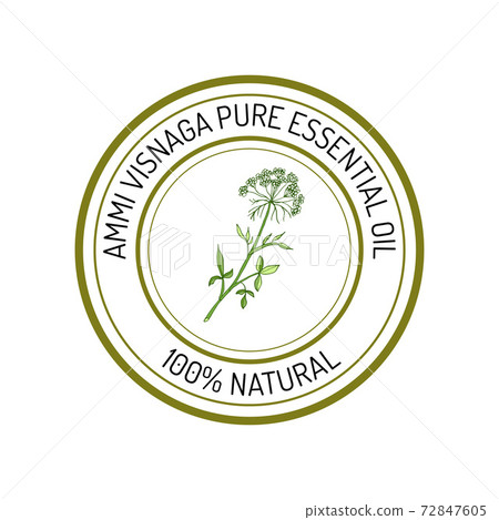 Essential oil label 72847605