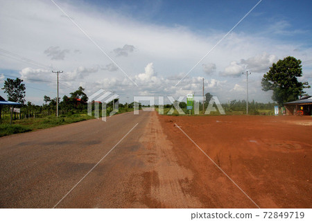 Cambodia country road 72849719