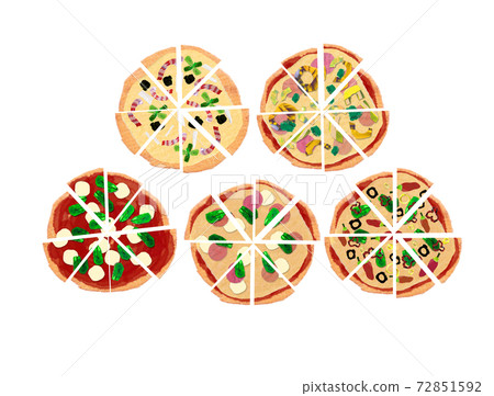 Cut Pizza 72851592