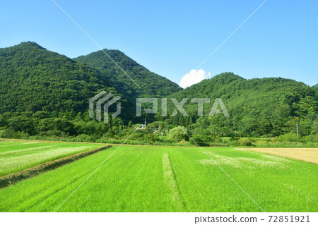 Scenery from the Ban-Etsusai Line train window from Koriyama Station to Aizu-Wakamatsu Station 72851921