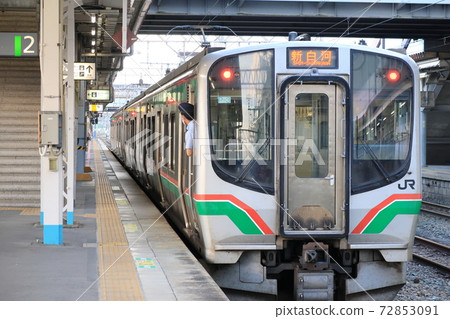 Scenery of Koriyama Station in Fukushima Prefecture Scenery of Koriyama Station in Fukushima Prefecture 72853091
