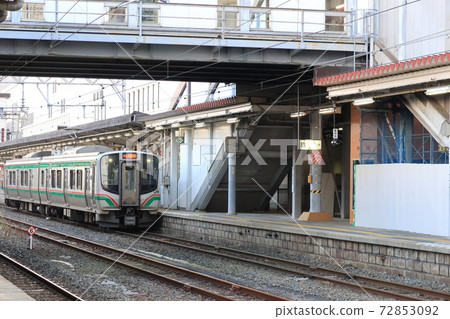 Scenery of Koriyama Station in Fukushima Prefecture Scenery of Koriyama Station in Fukushima Prefecture 72853092