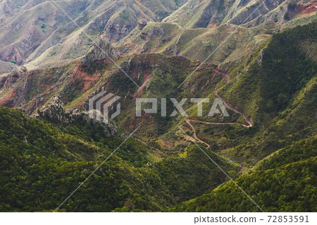 mountains in Anaga rural park, Tenerife 72853591