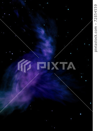 Star field in space and a nebulae. Star field in space and a nebulae. 72854559