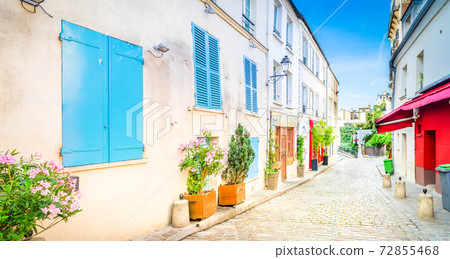 cityscape Mont Matre , Paris, France 72855468