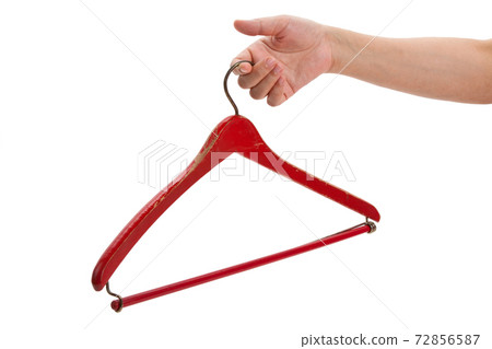 Red Wood Hanger 72856587