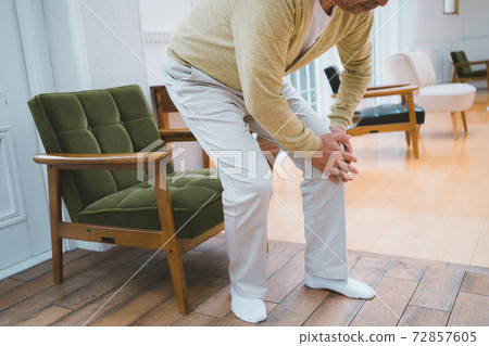 Knee pain, male in his 60s 72857605