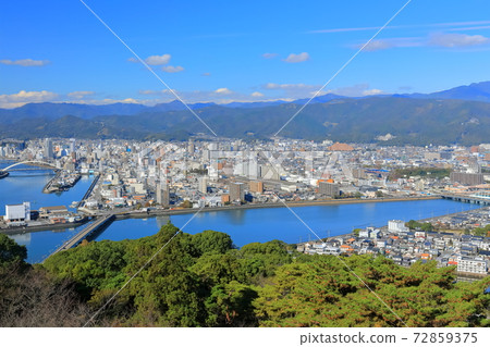 [Kochi Prefecture] View from Godaisan Park (Kochi City) 72859375