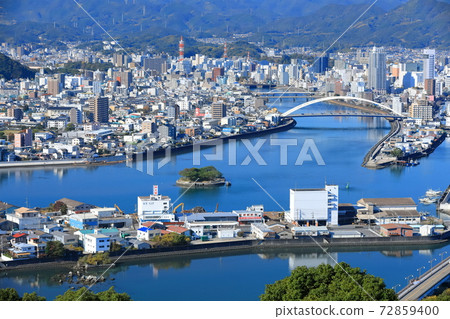 [Kochi Prefecture] View from Godaisan Park (Kochi City) 72859400