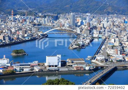 [Kochi Prefecture] View from Godaisan Park (Kochi City) 72859402