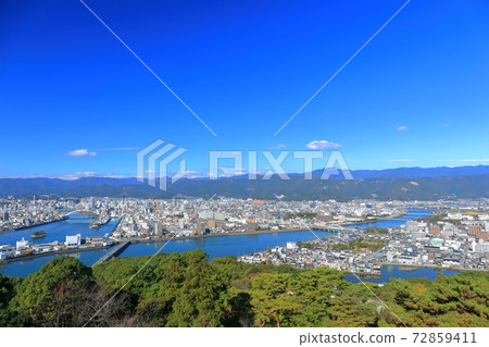 [Kochi Prefecture] View from Godaisan Park (Kochi City) 72859411