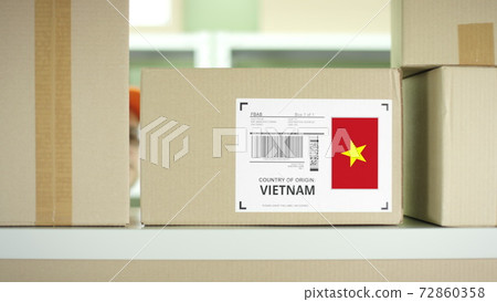 Parcel with products from Vietnam 72860358