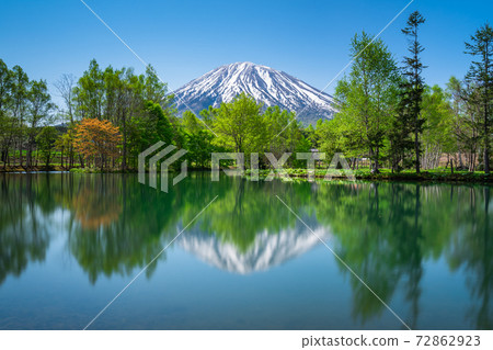 新鮮綠色羊山1 72862923