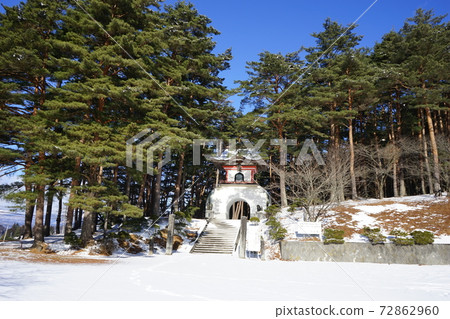 Tono Winter Fukusenji Temple 72862960