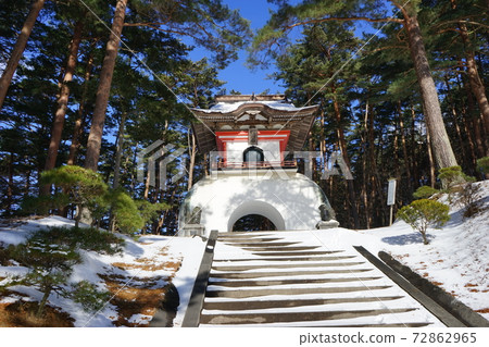 遠野的冬天福泉寺 72862965