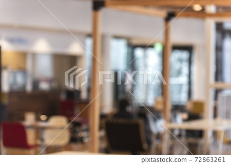 Blurred background material Cafe image - Stock Photo [72863261