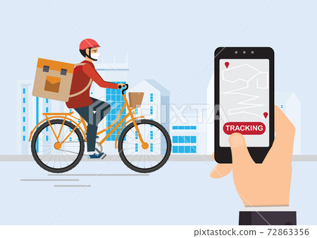 Bike courier best sale without box